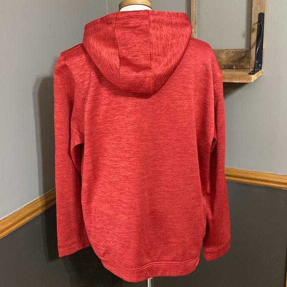 Under Armour cold gear loose fit burnt Orange/red hoodie size XL - Picture 3 of 8